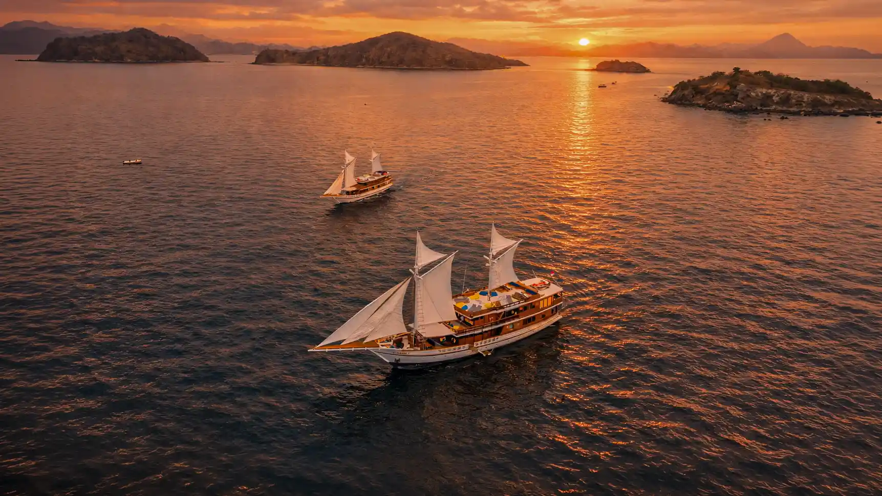 What is the Typical Bali to Komodo Boat Trip Route?